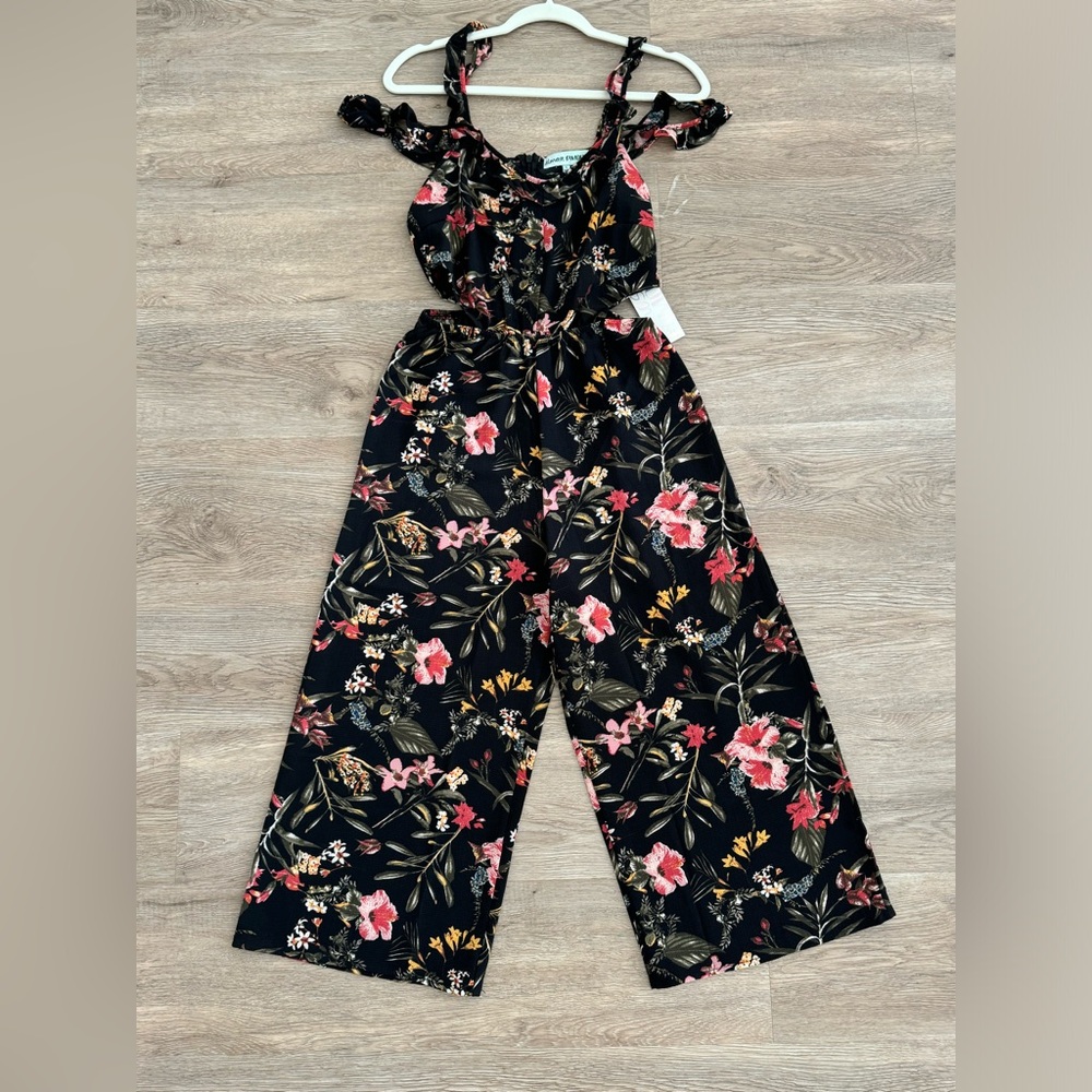 Almost Famous Floral Jumpsuit